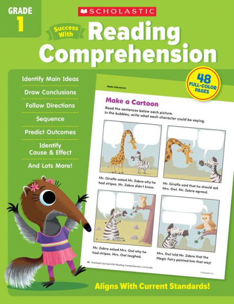 Scholastic Success with Reading Comprehension Grade Workbook