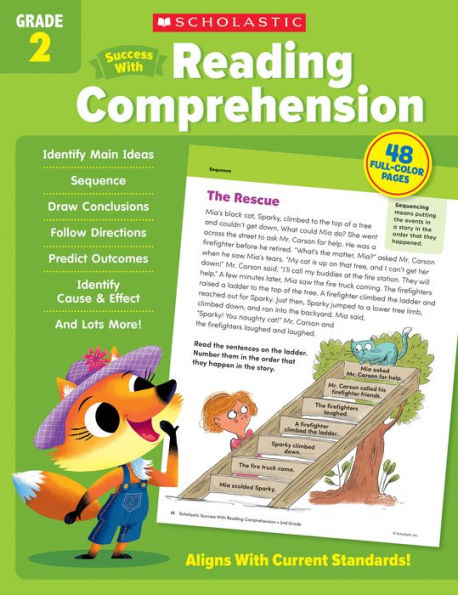 Scholastic Success with Reading Comprehension Grade 2 Workbook