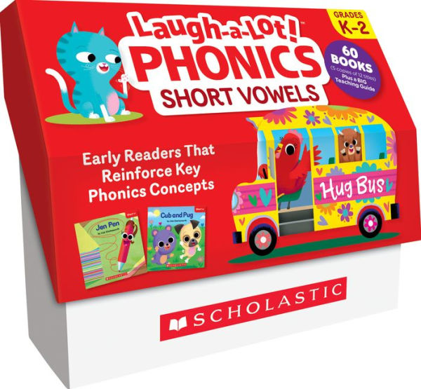 Laugh-A-Lot Phonics: Short Vowels (Classroom Set): A Big Collection of Little Books That Teach Key Decoding Skills