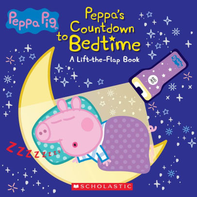 Countdown to Bedtime (Media tie-in): Lift-the-Flap Book with Flashlight (Peppa Pig)