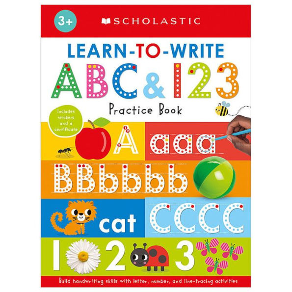 Learn to Write ABC & 123: Scholastic Early Learners (Workbook)