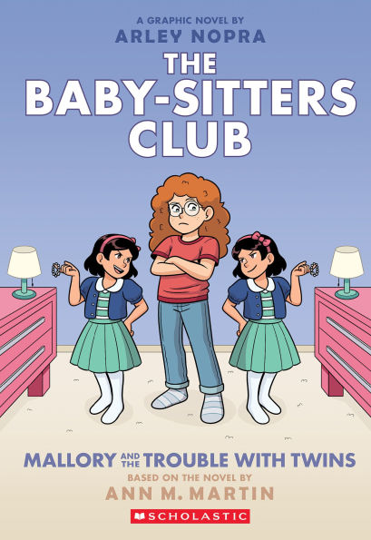 Mallory and the Trouble with Twins: A Graphic Novel (The Baby-Sitters Club Graphix Series #17)