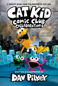Free download ebooks greek Collaborations (Cat Kid Comic Club #4) by Dav Pilkey, Dav Pilkey 9781338875805