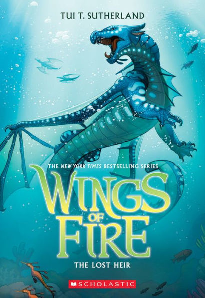 The Lost Heir (Wings of Fire #2) by Tui T. Sutherland, Paperback ...
