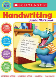 Title: Scholastic Handwriting Jumbo Workbook, Author: Scholastic