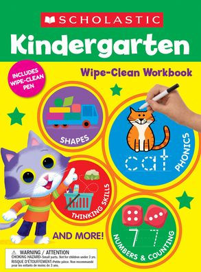 Kindergarten Wipe-Clean Workbook