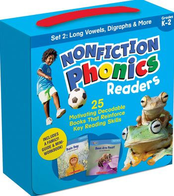 Nonfiction Phonics Readers Set 2: Long Vowels, Digraphs & More (Single-Copy Set): 25 Motivating Decodable Books That Reinforce Key Reading Skills