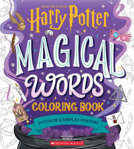 Ebook it download Magical Words Coloring Book: 24 Color & Frame Posters (Harry Potter) MOBI DJVU 9781339035475