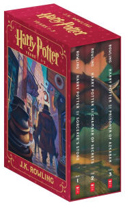 Audio textbook downloads Harry Potter Paperback Box Set (Books 1-3) in English 9781339052601  by J. K. Rowling, Mary GrandPré