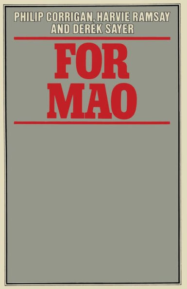 For Mao: Essays in Historical Materialism