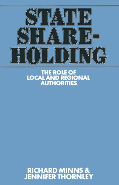 State Shareholding: The Role of Local and Regional Authorities