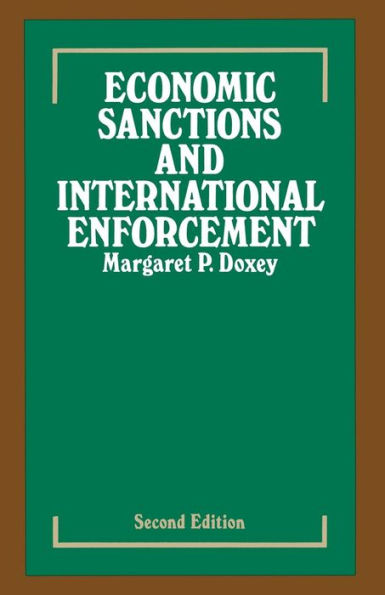 Economic Sanctions and International Enforcement