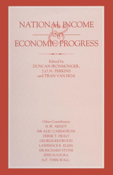 National Income and Economic Progress: Essays Honour of Colin Clark