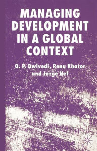 Title: Managing Development in a Global Context, Author: O. Dwivedi