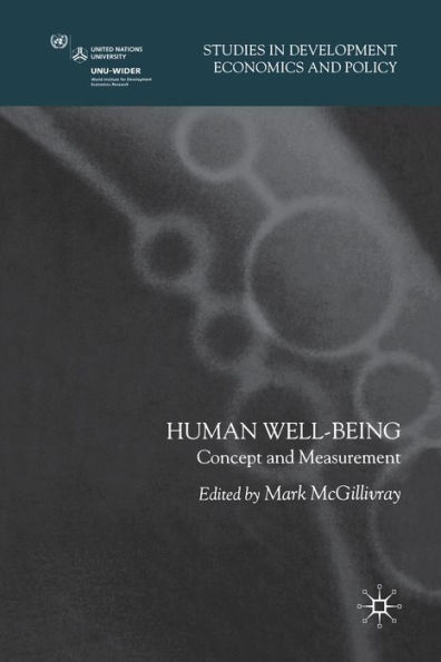 Human Well-Being: Concept and Measurement