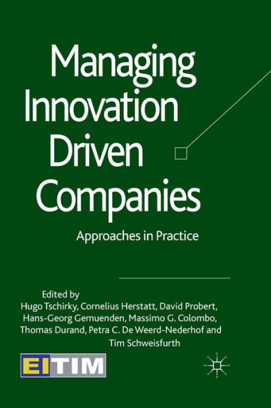 Managing Innovation Driven Companies: Approaches Practice
