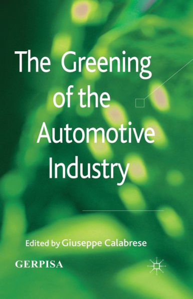 the Greening of Automotive Industry