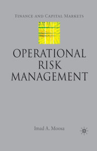 Title: Operational Risk Management, Author: I. Moosa