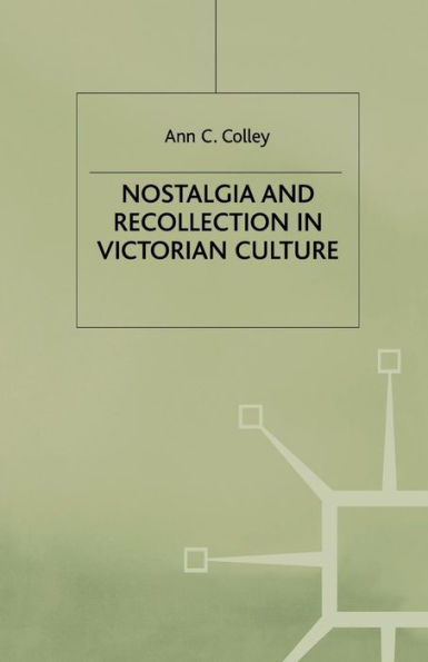 Nostalgia and Recollection Victorian Culture