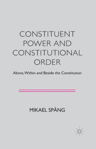 Constituent Power and Constitutional Order: Above, Within Beside the Constitution