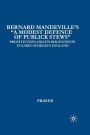 Bernard Mandeville's A Modest Defence of Publick Stews: Prostitution and Its Discontents in Early Georgian England