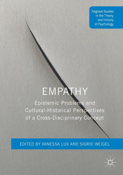 Empathy: Epistemic Problems and Cultural-Historical Perspectives of a Cross-Disciplinary Concept