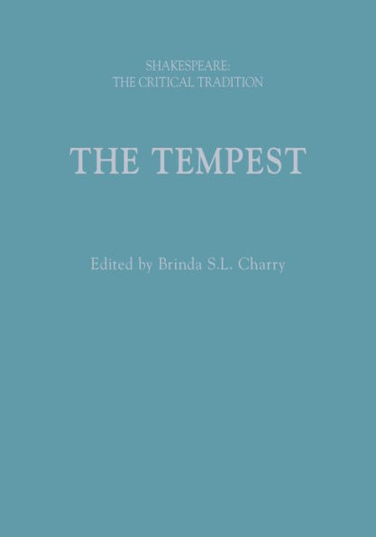 The Tempest: Shakespeare: Critical Tradition