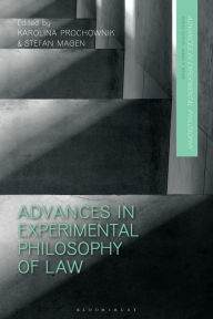 Title: Advances in Experimental Philosophy of Law, Author: Karolina Prochownik