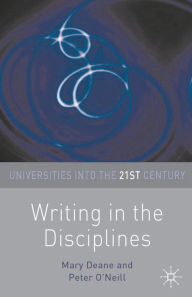 Title: Writing in the Disciplines, Author: Mary Deane