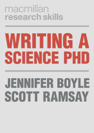 Title: Writing a Science PhD, Author: Jennifer Boyle