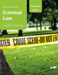 Title: Criminal Law, Author: Jonathan Herring