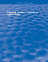 Title: Handbook Tables of Functions for Applied Optics, Author: 0 Levi. L