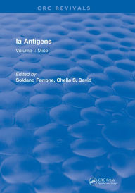 Title: Ia Antigens: Volume I: Mice, Author: David Ferrone