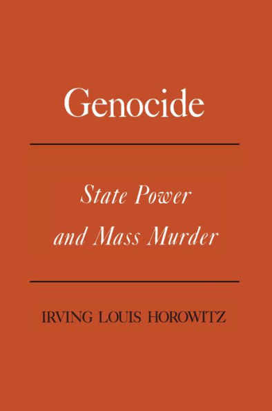 Genocide: State Power and Mass Murder