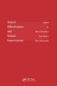 Title: School Effectiveness and School Improvement, Author: Bert.P.M. Creemers