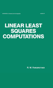 Title: Linear Least Squares Computations, Author: R.W. Farebrother