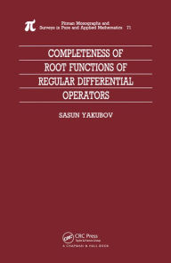 Title: Completeness of Root Functions of Regular Differential Operators, Author: Sasun Yakubov