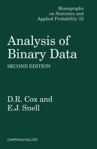 Title: Analysis of Binary Data, Author: D.R. Cox