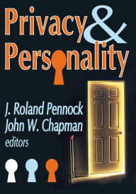 Title: Privacy and Personality, Author: John W. Chapman