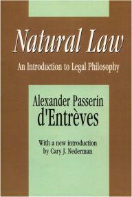 Title: Natural Law: An Introduction to Legal Philosophy, Author: Alexander Passerin d'Entreves
