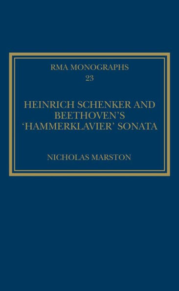 Heinrich Schenker and Beethoven's 'Hammerklavier' Sonata