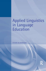 Title: Applied Linguistics in Language Education, Author: Steven McDonough