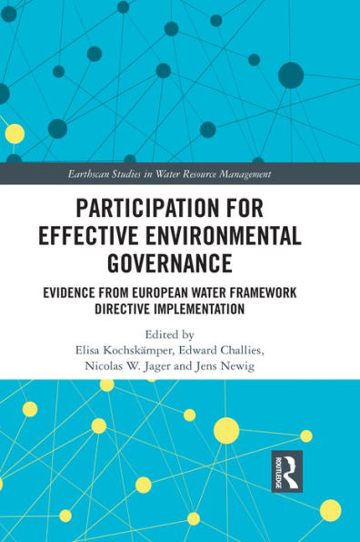 Participation for Effective Environmental Governance: Evidence from European Water Framework Directive Implementation