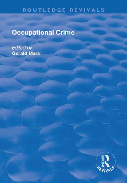 Occupational Crime