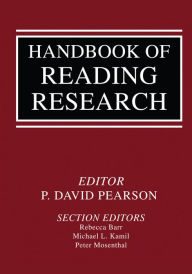 Title: Handbook of Reading Research, Author: P. David Pearson