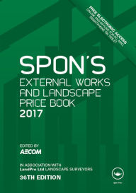 Title: Spon's External Works and Landscape Price Book 2017, Author: AECOM