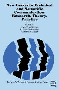 Title: New Essays in Technical and Scientific Communication: Research, Theory, Practice, Author: Paul V Anderson