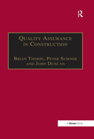 Title: Quality Assurance in Construction, Author: Brian Thorpe