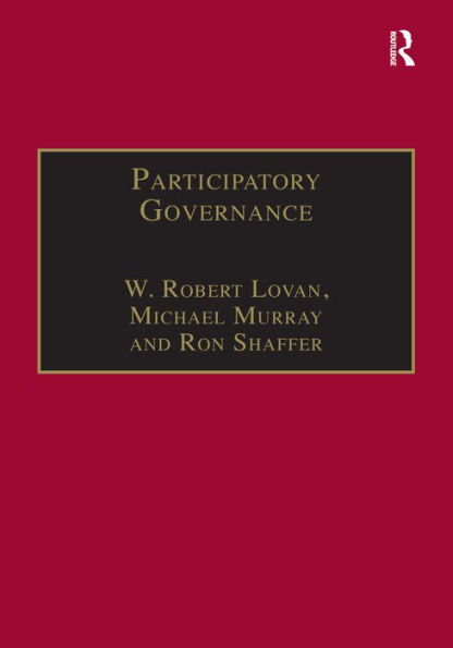 Participatory Governance: Planning, Conflict Mediation and Public Decision-Making in Civil Society