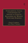 Fundamental Legal Conceptions As Applied in Judicial Reasoning by Wesley Newcomb Hohfeld